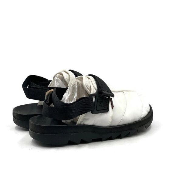 Reebok Beatnik Mens Sandal White Black Casual Athletic Slip-on Shoe main image 8